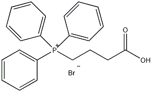 (3-羧丙基)三苯基溴化磷结构式