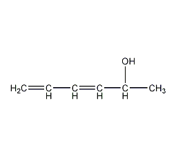 3,5-己二烯-2-醇结构式