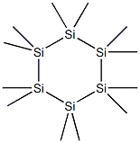 十二甲基环六硅烷结构式