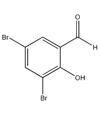 3,5-二溴邻羟基苯醛结构式