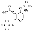 4-O-Acetyl-3,6-di-O-(triisopropylsilyl)-D-galactal