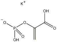 磷酸烯醇丙酮酸酯一钾结构式