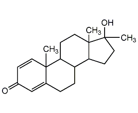 17β-methyl-17-hydroxy-1,4-androstadien-3-one