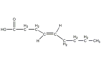 (E)-4-壬烯酸结构式
