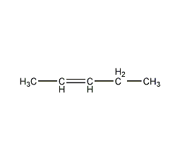 (E)-2-戊烯结构式