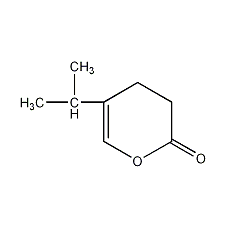 3-异丙基-2-戊烯-5-内酯结构式
