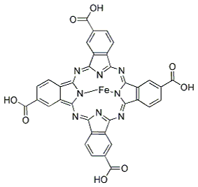 (Tetracarboxyphthalocyaninato)iron (Ⅱ)