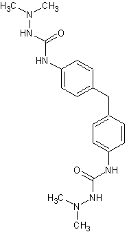 1,1,1',1'-Tetramethyl-4,4'-(methylene-di-p-phenylene)disemicarbazide