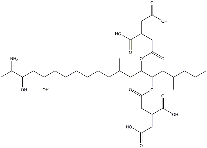 富马霉素B2结构式