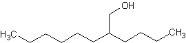 2-丁基-1-辛醇结构式