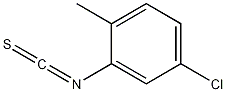 异硫氰酸5-氯-2-甲基苯基结构式
