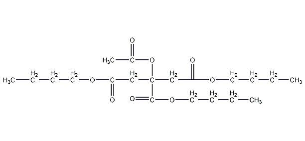 乙酰柠檬酸三丁酯结构式