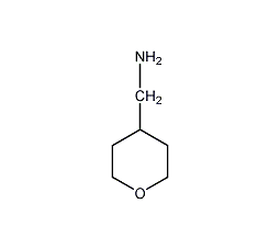 4-氨基甲基四氢吡喃结构式