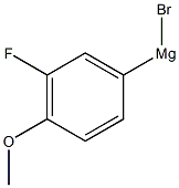 3-氟-4-甲氧苯基溴化镁结构式