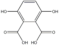 3,6-二羟基邻苯二甲酸结构式