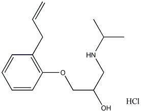 L-阿普洛尔盐酸水合物结构式