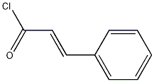 反式-肉桂酰氯结构式