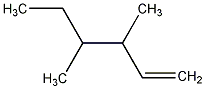 3,4-二甲基-1-己烯结构式
