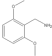 2,6-二甲氧基苯甲胺结构式