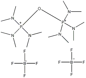 μ-氧代-双[三(二甲胺基)]双四氟硼酸膦结构式