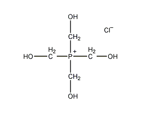 四(羟甲基)氯化磷结构式