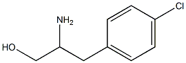 DL-4-氯苯丙氨酸醇结构式