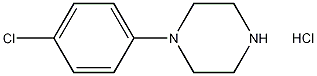 1-(4-氯苯基)哌嗪盐酸盐结构式