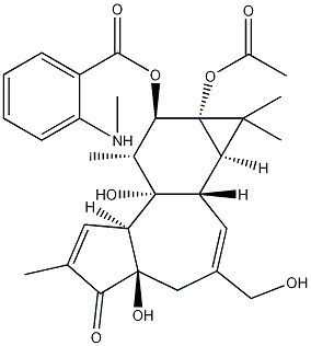 Sapintoxin D结构式