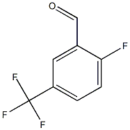 2-氟-5-(三氟甲基)苯甲醛结构式