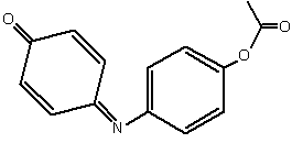 靛酚乙酸酯结构式