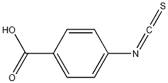4-羧基苯基异硫氰酸酯结构式