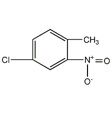 4-氯-2-硝基甲苯结构式
