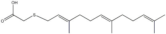 Farnesylthioacetic acid结构式