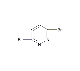 3,6-二溴哒嗪结构式