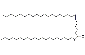 二十五(烷)酸二十烷酯结构式