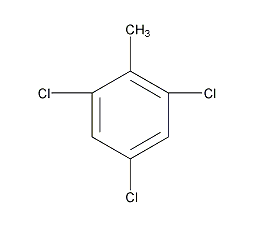 2,4,6-三氯甲苯结构式