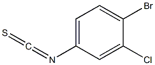 4-溴-3-氯苯异硫氰酸酯结构式