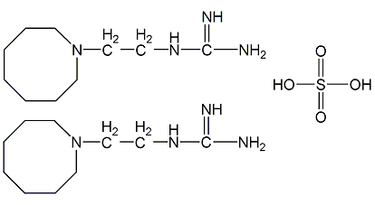 胍乙啶硫酸盐结构式