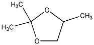 2,2,4-三甲基-1,3-二噁茂烷结构式