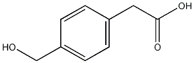 4-(羟基甲基)苯基乙酸结构式