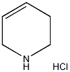 1,2,3,6-四氢吡啶盐酸盐结构式