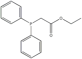 二苯基膦乙酸乙酯结构式