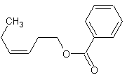 Benzoic acid ester hexene