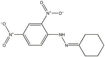 环己酮2,4-二硝基苯腙结构式