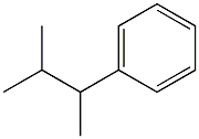 (1,2-二甲基丙基)苯结构式