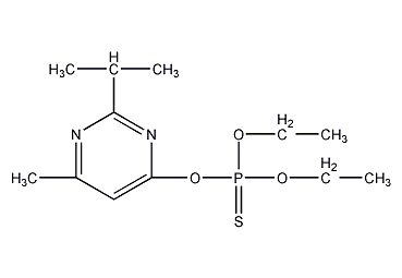 二嗪农结构式