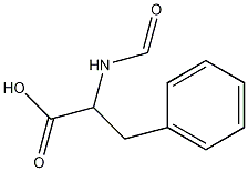 N-甲酰-DL-苯丙氨酸结构式