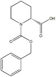 (R)-(+)-1-cbz-2-哌啶羧酸结构式