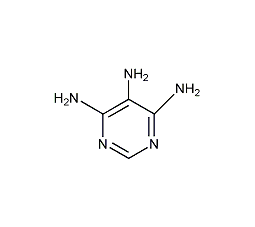 4,5,6-三氨基嘧啶结构式