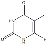 6-氟代胸腺嘧啶结构式